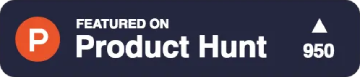 Product Hunt badge